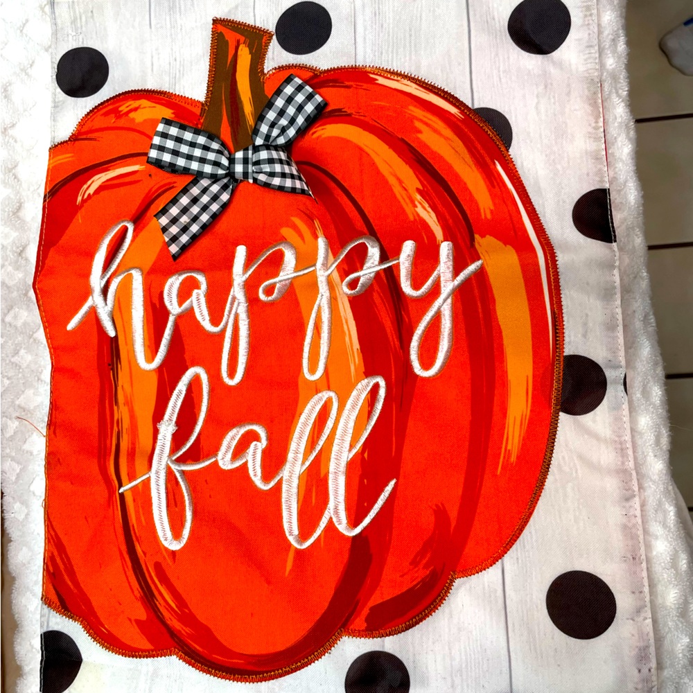 Fall Garden flag